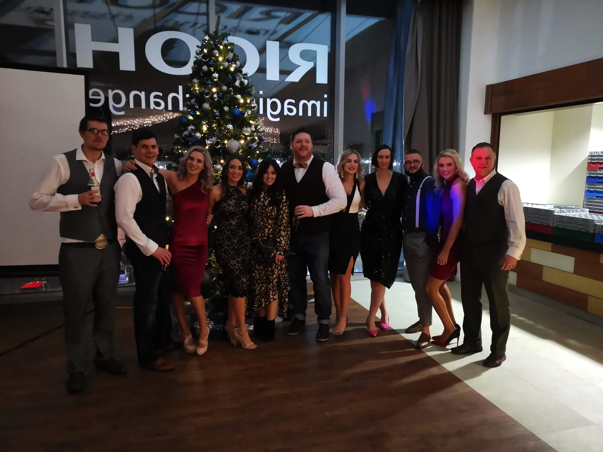 James Watkins with colleagues from phs Group